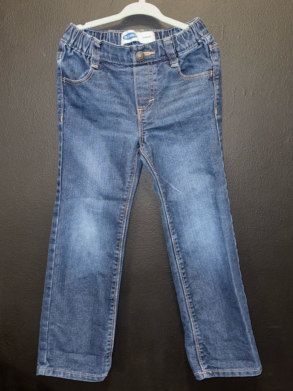 Old Navy Girls 5T, Blue Denim Straight Leg Jeans